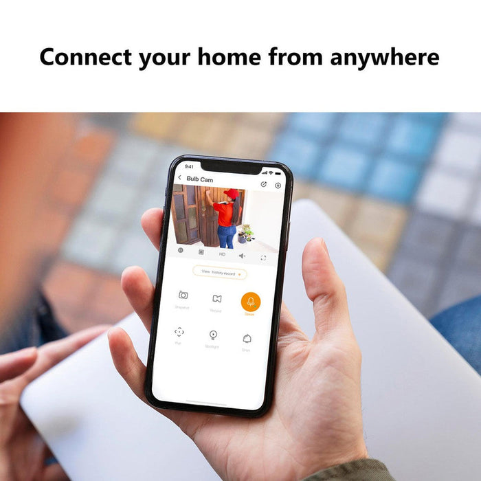 Imou - Ampoule caméra Wifi 3MP 360 degrés