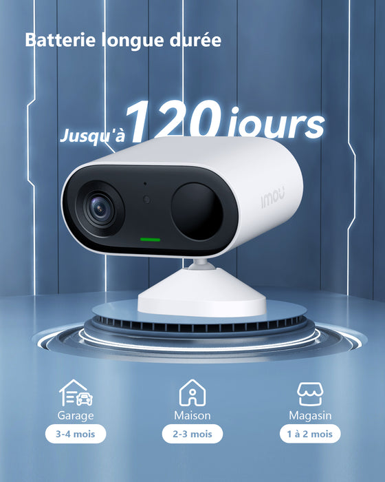 Imou - Mini caméra solaire Wifi (Cell go Kit)