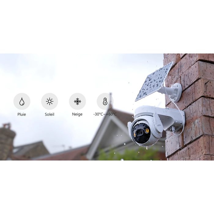 Imou - Caméra solaire Wifi Cell PT 3MP 360°