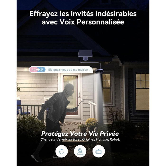 Imou - Mini caméra solaire Wifi (Cell go Kit)