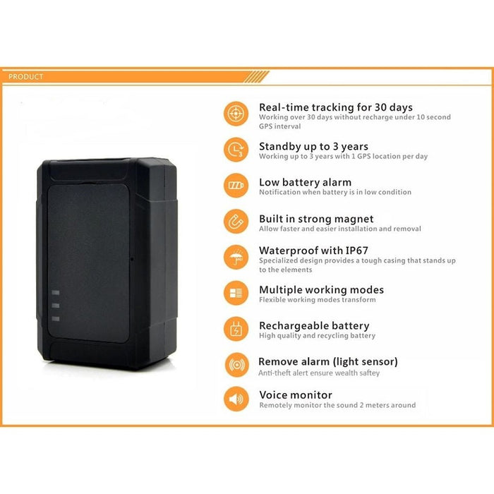 Traceur GPS 4G autonome sur batterie