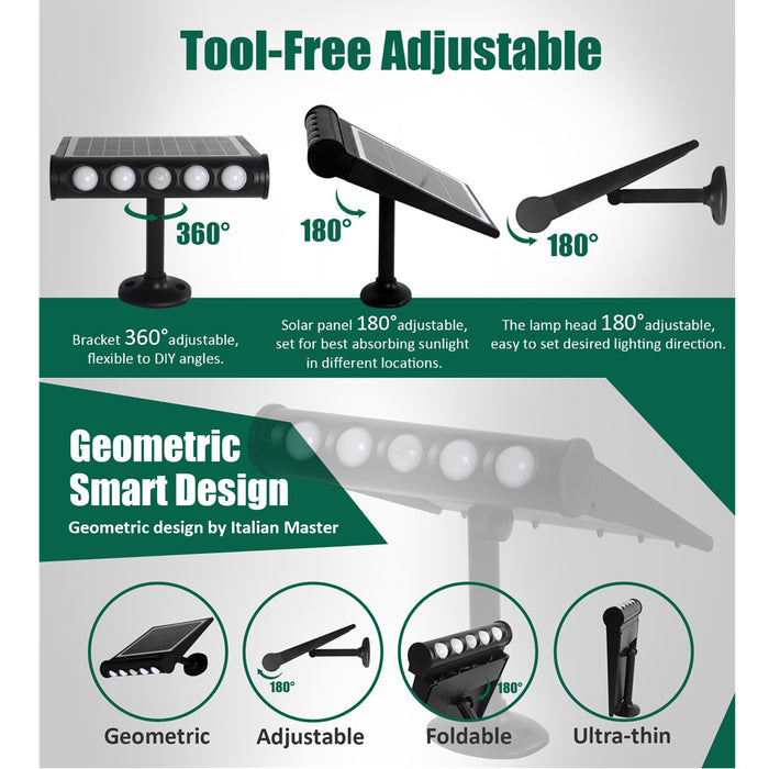Spot solaire multi-fonctions 950lm