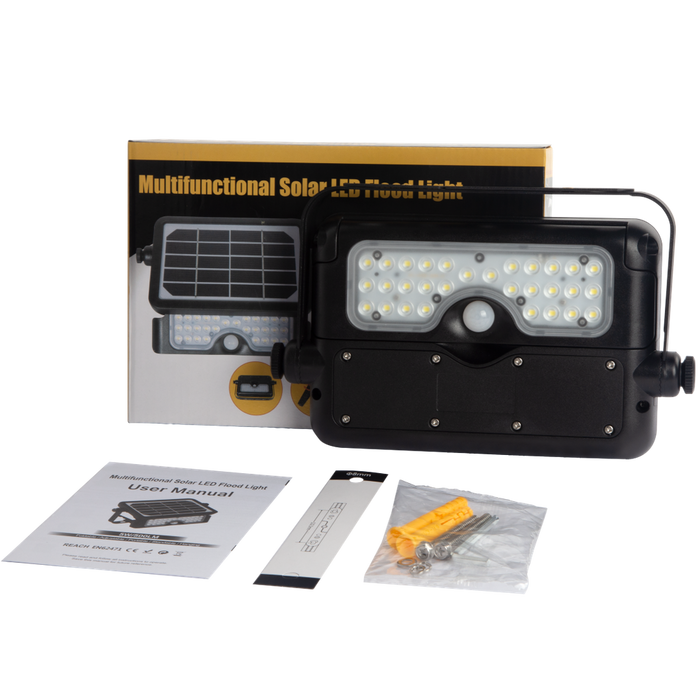 Projecteur solaire ajustable 500lm