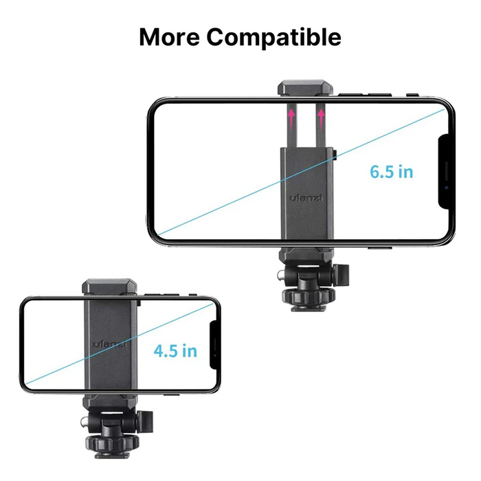 Ulanzi ST-08 - Kit vlogging (trépied + support + lampe rechargeable)