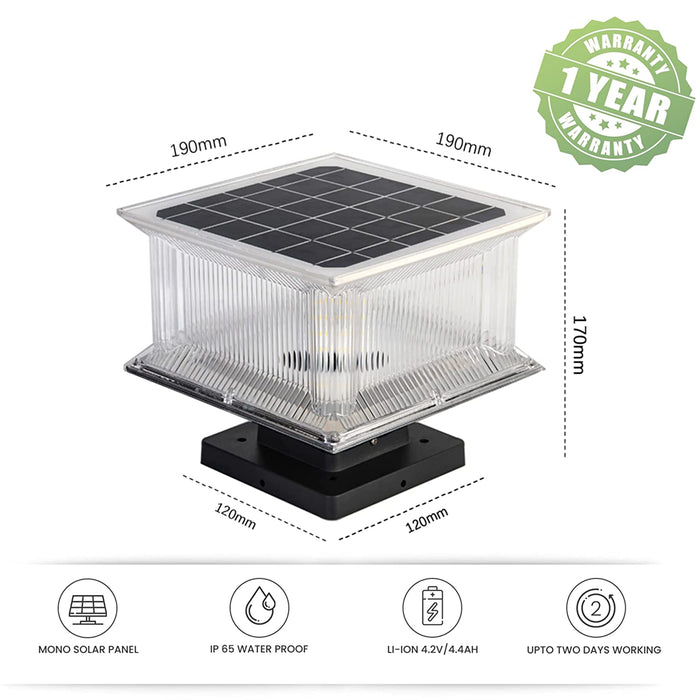 Borne solaire 400lm CCT (3 couleurs)