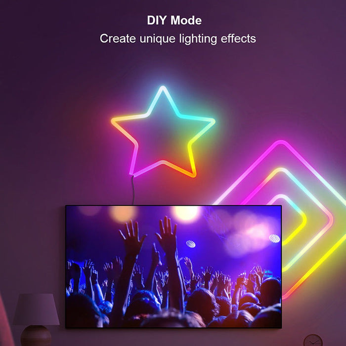 Neon LED flexible dynamique & multicolore connectée (Wifi) 3 mètres/ 5 mètres