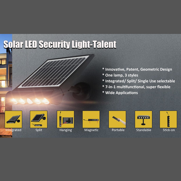 Spot solaire multi-fonctions 950lm