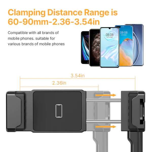 Ulanzi ST-30 - Support téléphone avec miroir