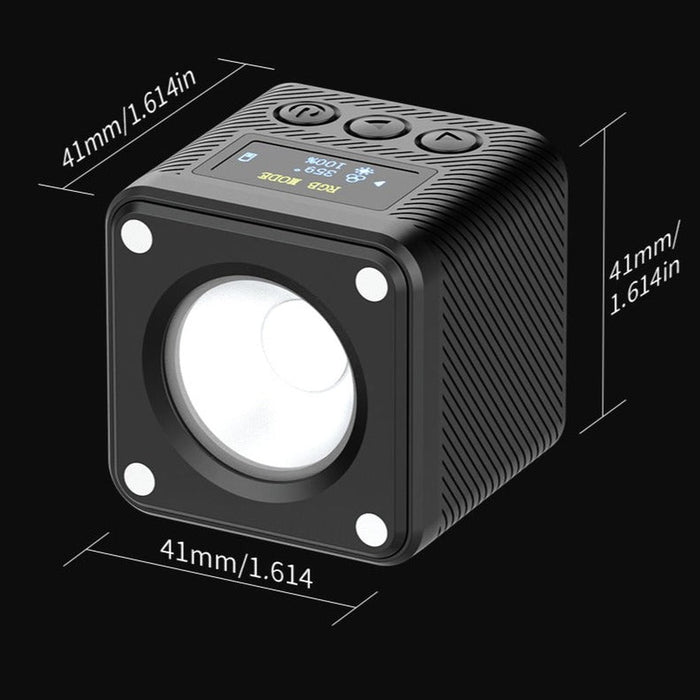 Ulanzi L2RGB - Projecteur LED multicolore rechargeable, magnétique