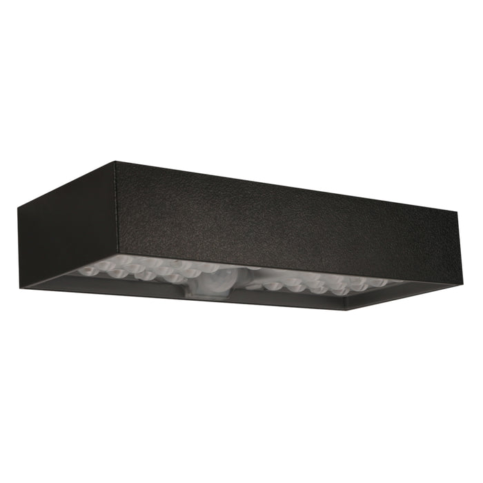Applique solaire PIR brick 900lm - Noir