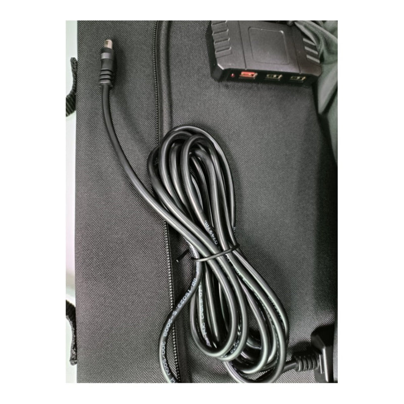Panneau solaire pliable 30W, chargeur pour téléphones, tablettes et batteries externes-Tektek