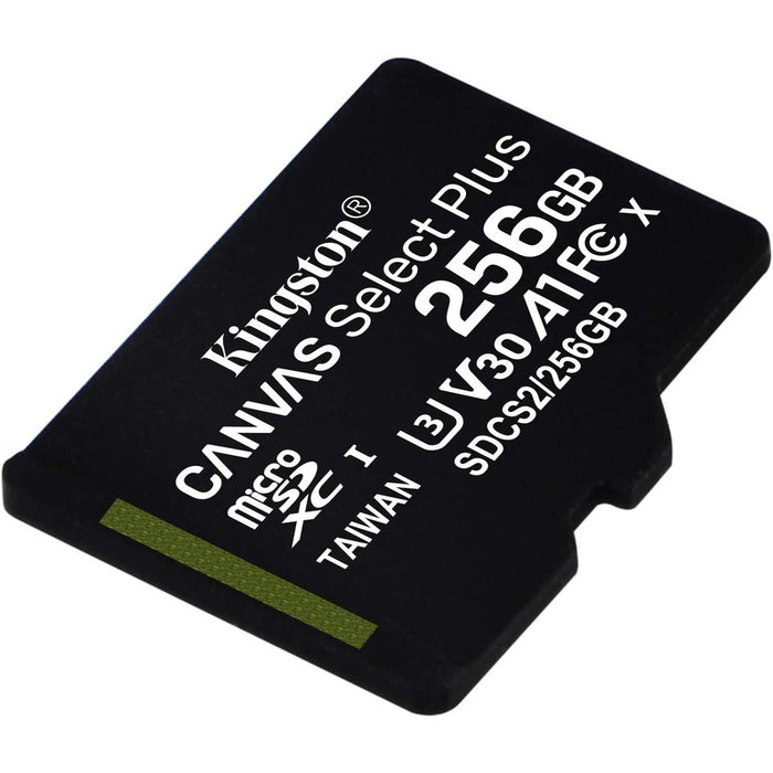 Kingston Canvas Select Plus - Carte Micro SD 256Go SDCS2 Class 10