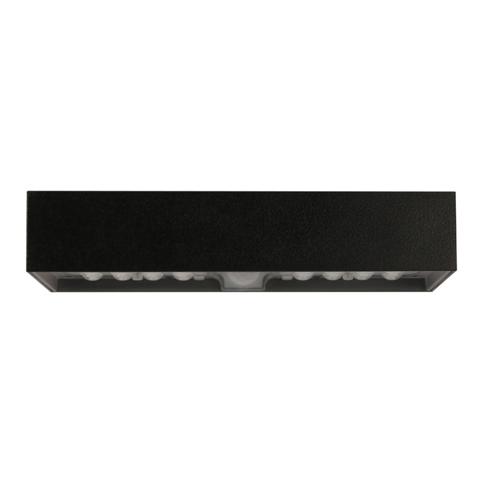 Applique solaire PIR brick 900lm - Noir