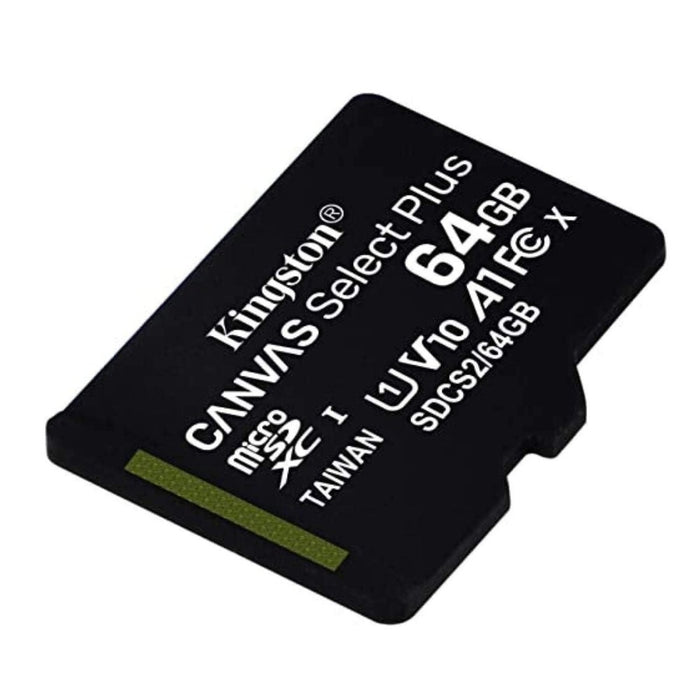 Kingston Canvas Select Plus - Carte Micro SD 64Go SDCS2 Class 10+ Adaptateur inclus