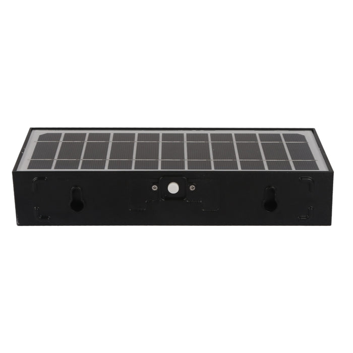 Applique solaire PIR brick 900lm - Noir