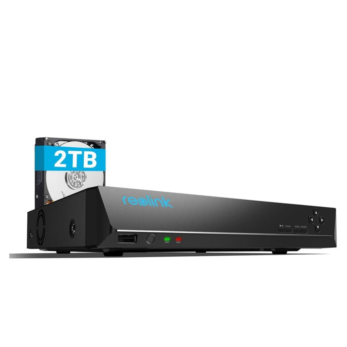 Reolink RLN8-410 - NVR 8 canaux POE 4K - 2To inclus