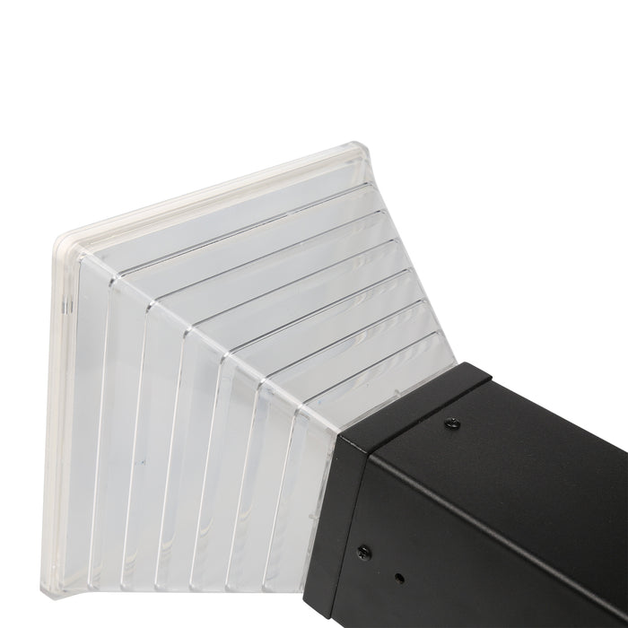 Applique solaire murale carrée 500lm Blanc froid 6000K