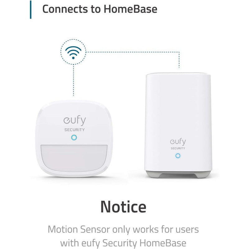 Eufy - Détecteur de mouvement avec alarme - Nécessite Eufy HomeBase-Tektek