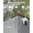 Reolink Argus PT 2024 - Caméra solaire Wifi 5MP 360° avec carte SD Kingston 32Go inclus - Détection intelligente - Projecteur LED