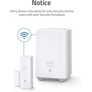 Eufy Capteur d'entrée - Détecteur pour Portes et fenêtres avec Alarme - Nécessite Eufy HomeBase-Tektek
