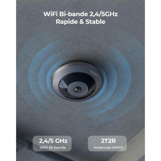Caméra plafonnier Wifi 360 degrés - Reolink FE-W