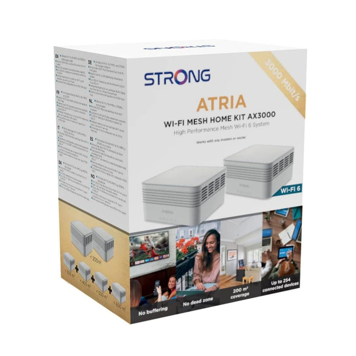 Strong - Système Wifi Mesh 3000 mbps - Pack de 2