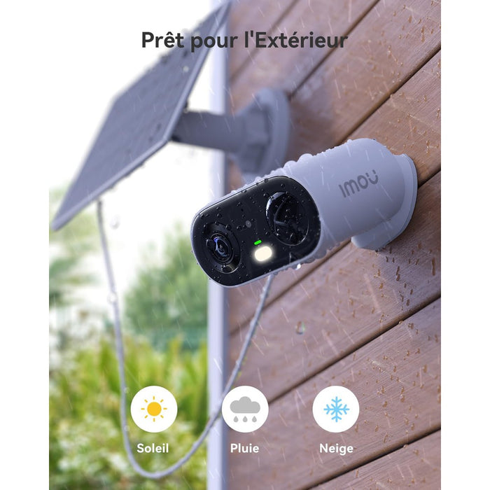 Imou - Mini caméra solaire Wifi （Cell go Kit)