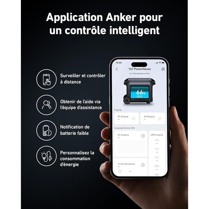 Anker 767 - Générateur Solaire Portable 2300W / 2048Wh