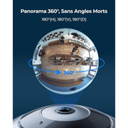 Caméra plafonnier Wifi 360 degrés - Reolink FE-W-Tektek