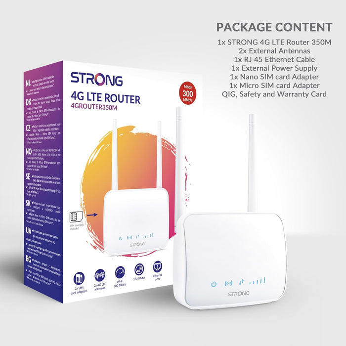 STRONG - Mini Router 4G LTE 300 Mbit/S
