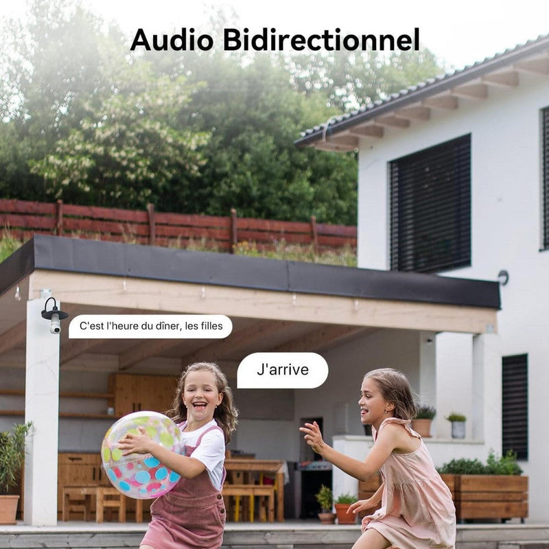 Imou - Ampoule caméra Wifi 3MP 360 degrés-Tektek