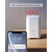 Eufy - Détecteur de mouvement avec alarme - Nécessite Eufy HomeBase-Tektek