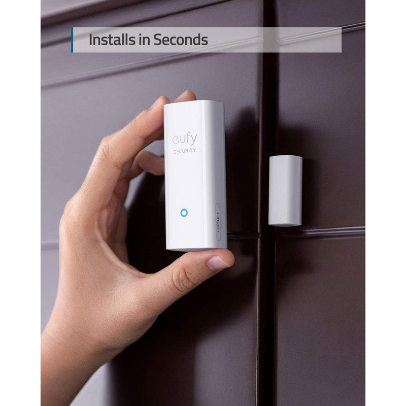 Eufy Capteur d'entrée - Détecteur pour Portes et fenêtres avec Alarme - Nécessite Eufy HomeBase-Tektek