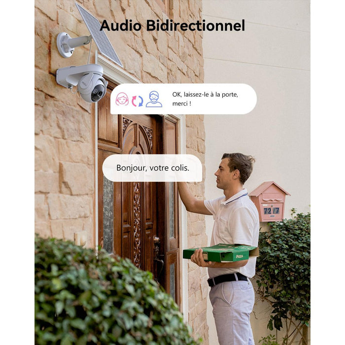Imou Cell PT 4G - Caméra solaire 3MP 4G