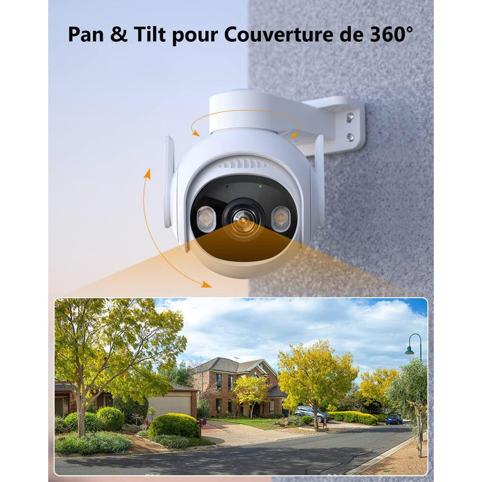 Imou - Caméra Wifi Cruiser 2 - 3MP 360° (IPC-GS7EP-3M0WE)