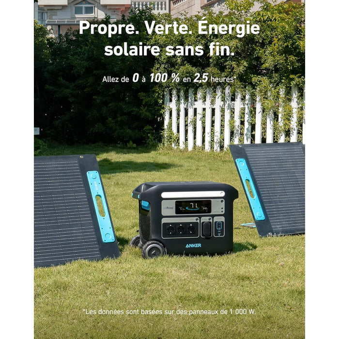 Anker 767 - Générateur Solaire Portable 2300W / 2048Wh