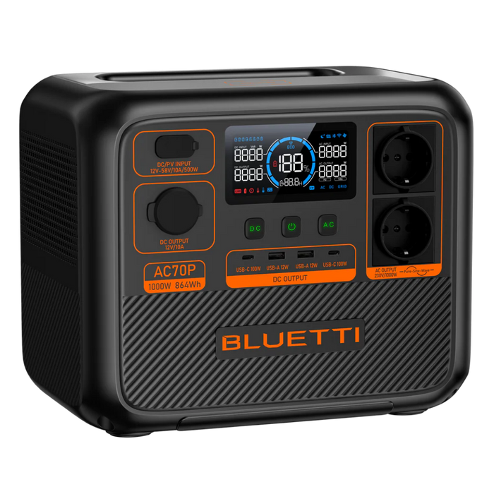 Générateur solaire -Bluetti AC70P