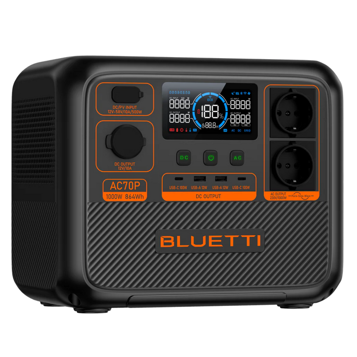 Générateur solaire -Bluetti AC70P