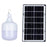 Ampoule solaire 570lm équivalent 100W avec télécommande