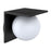 Applique LED solaire boule 1000lm