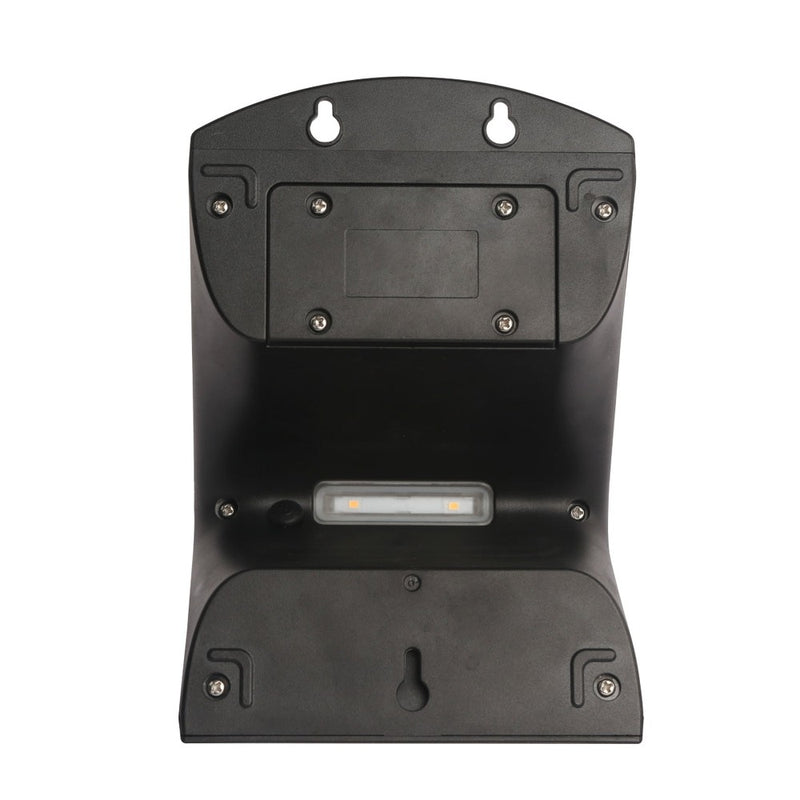 Applique LED solaire d’extérieur, 2 modes d’éclairage, détecteur de mouvement (Noir)