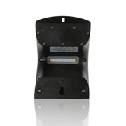 Applique LED solaire d’extérieur, 2 modes d’éclairage, détecteur de mouvement (Noir)