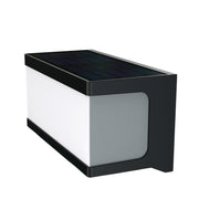 Applique murale solaire 2000lm avec détecteur de mouvement