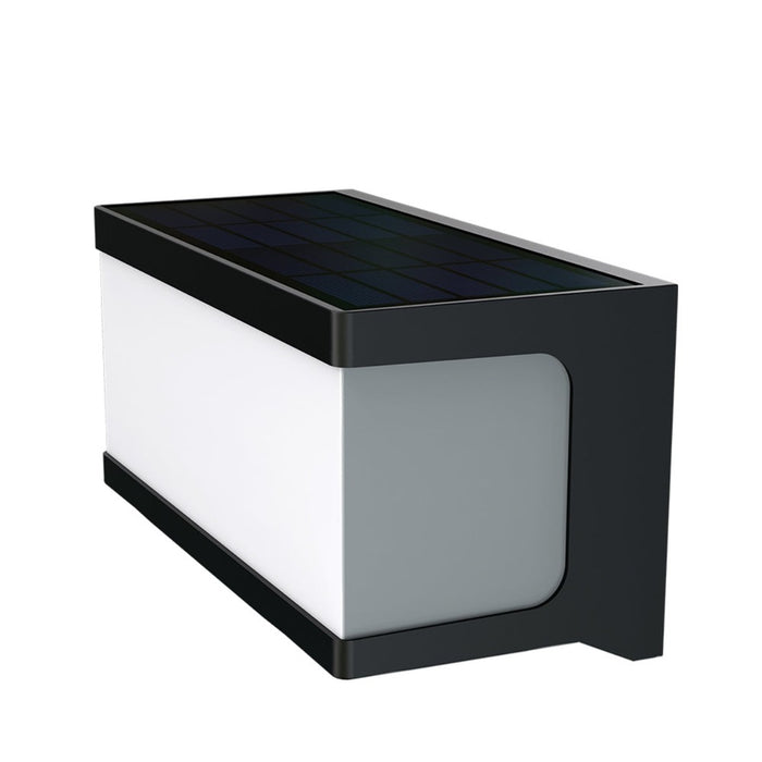 Applique murale solaire 2000lm avec détecteur de mouvement