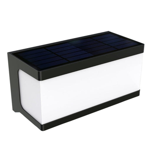 Applique murale solaire 2000lm avec détecteur de mouvement