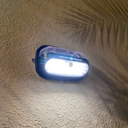 Applique murale solaire 2500lm avec détecteur de mouvement