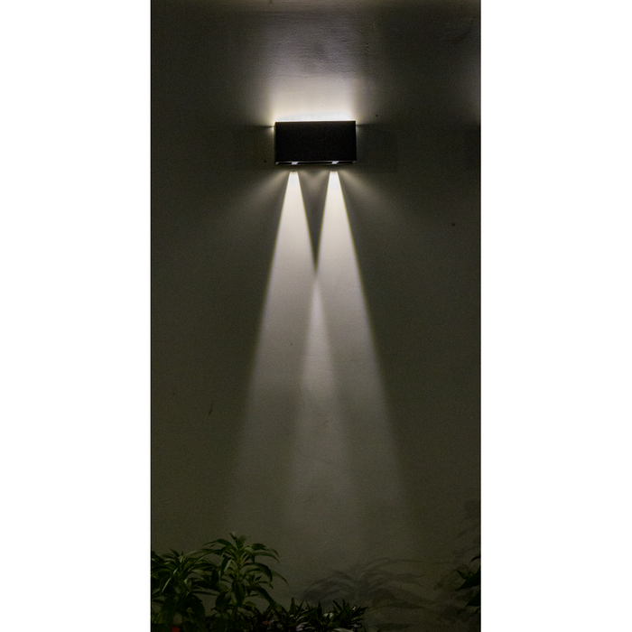Applique murale solaire haut/bas 1400lm
