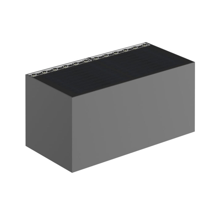 Applique murale solaire haut/bas 1400lm