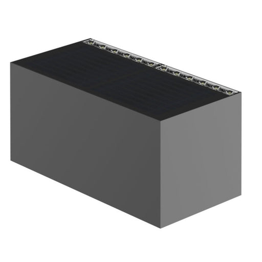 Applique murale solaire haut/bas 1400lm