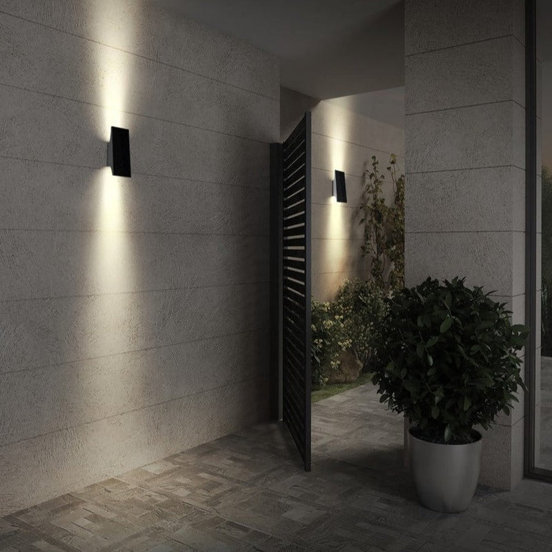 Applique murale solaire haut/bas 700lm (fixe)